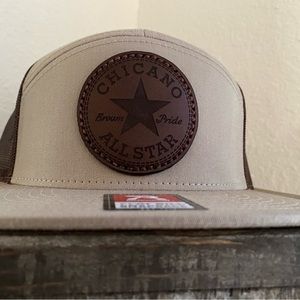 Richardson flat bill 7 panel hat